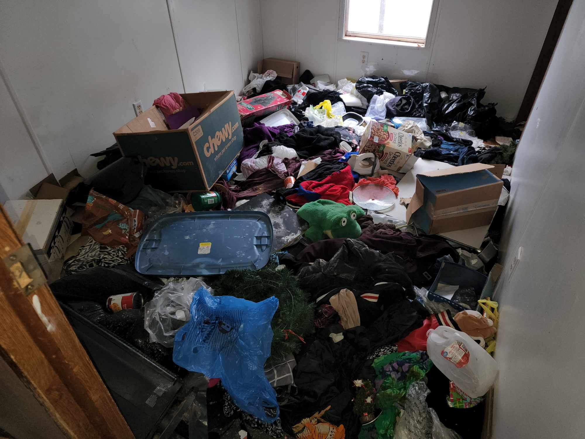 Junk removal in action